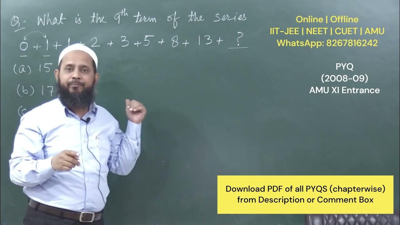 Complete The Series 0 1 2 3 5 8