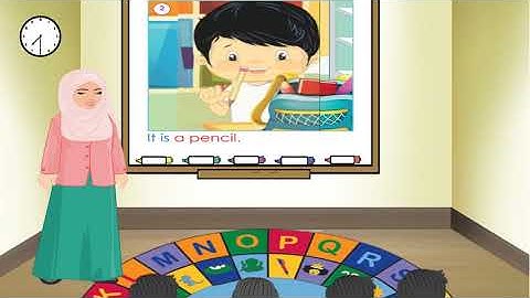 KG1   English   Module 1  My Classroom   The Story