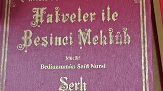 80- 26 Söz Ve 5 Mektubun Şerhi Hatveler Mustafa Kaplan Haznedar Pazar 04022024