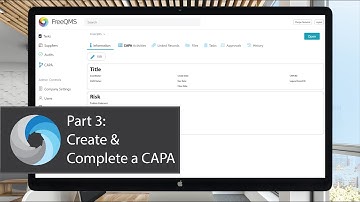 How To: Part 3 - Create and Complete a CAPA in FreeQMS