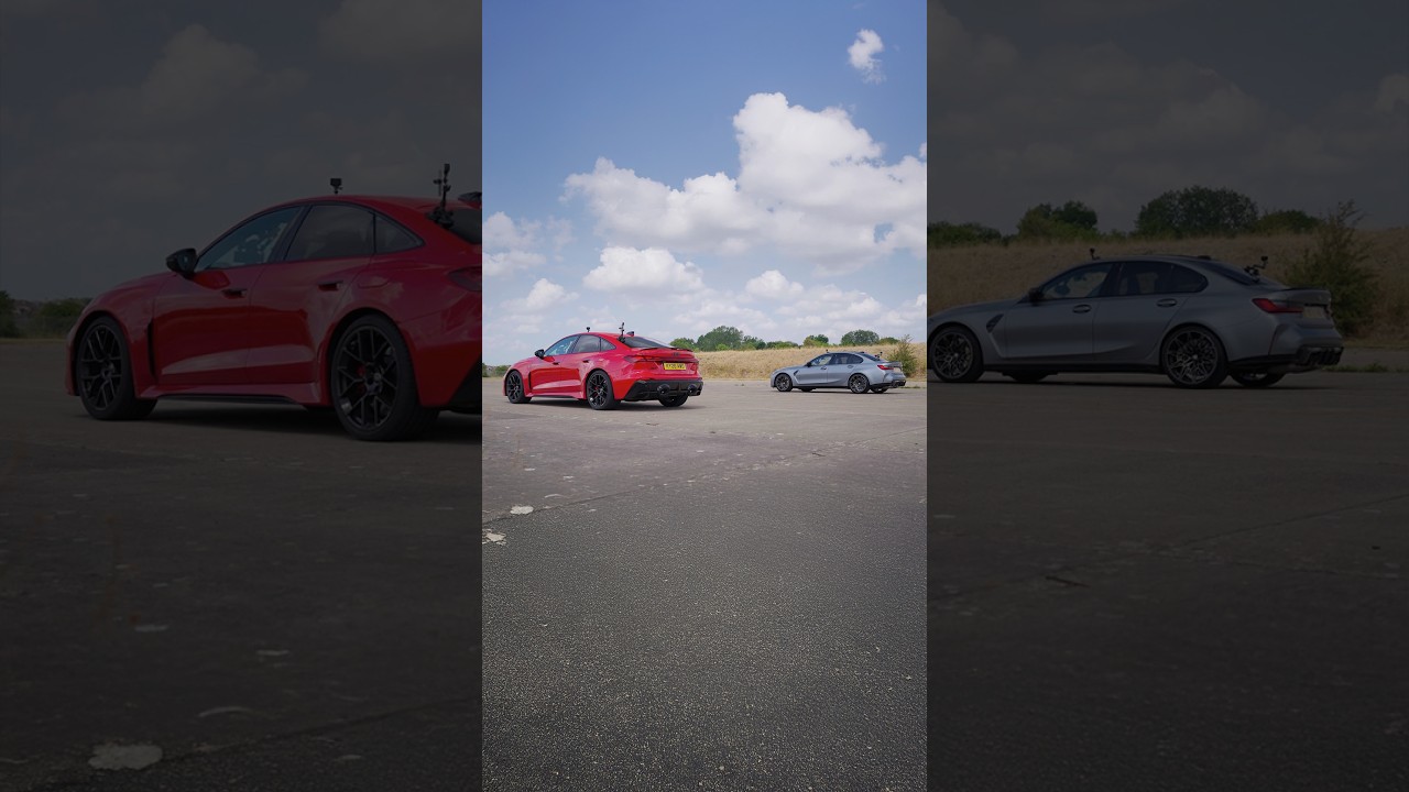 NEW 639hp Audi RS5 vs 530hp BMW M3 Competition! 🔥