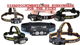 A picky person tries to find the perfect headlamp