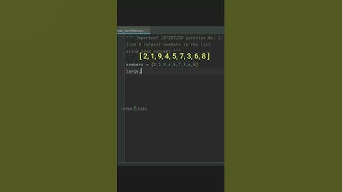 Important Interview Question : 1 | Python Tamil  #python #pythonprogramming #pythontutorial