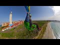 Beauty of Paragliding over Black Sea in Bulgaria