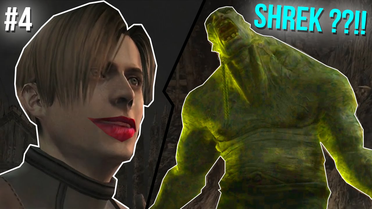 Shrek ataca Leon em mod de Resident Evil 4 Remake