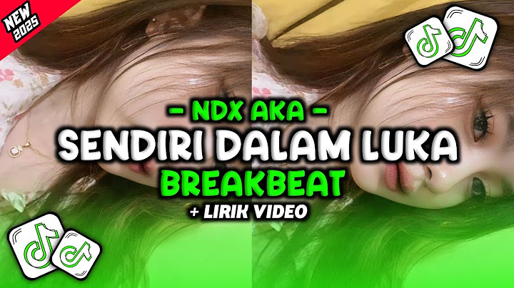 DJ BREAKBEAT NDX AKA - SENDIRI DALAM LUKA || STYLE OPENING NDX TERBARU 2025 VIRAL TIKTOK