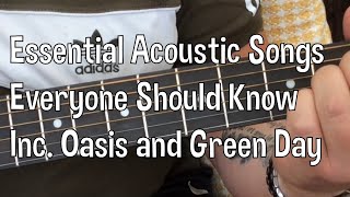 Songs Every Singer/Guitarist Should Know-(Part 1)-Acoustic Guitar Lesson.