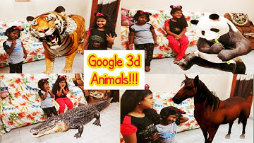 Google 3d Animals | How To View Google 3D Animals In Your Space | Bring Wild Animals at Home