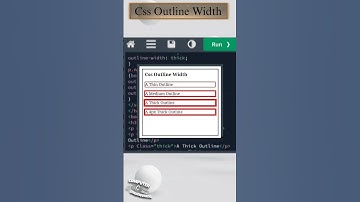 𝐂𝐬𝐬 𝐎𝐮𝐭𝐥𝐢𝐧𝐞 𝐖𝐢𝐝𝐭𝐡 | #width  #outline #border #padding #margin #html #css #style  @Educationslearning