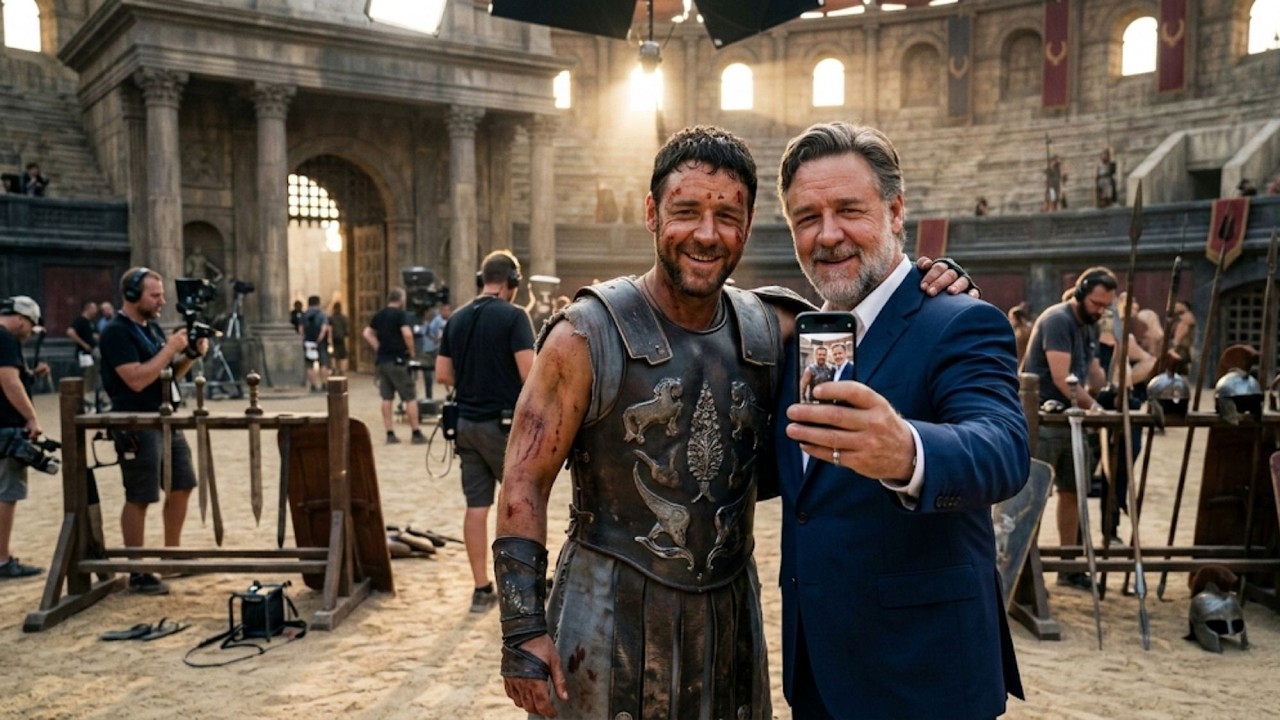 Gladiator (2000) Cast & Set ⚔️ Then vs Now (2000 vs 2026) | Are You Not Entertained?