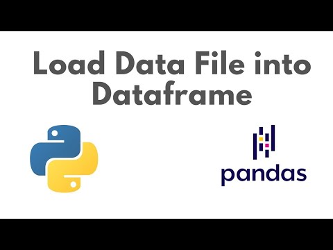 Python Pandas Tutorial - Load CSV/Excel/Json data into Pandas dataframe