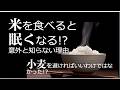米を食べると眠くなる!? ー小麦を避けるだけではダメ??ー今のお米には気をつけて!ー