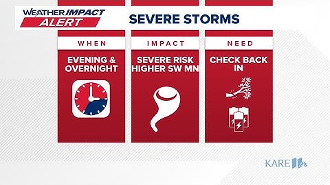 WATCH: Weather Impact Alert