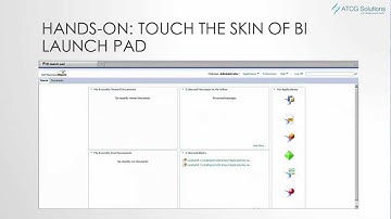 SAP BOBJ 4.0 - Introduction to BI launchpad