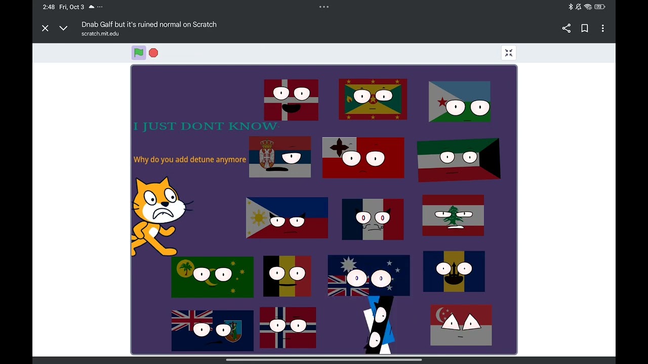 A flag band but unused sounds credits to sillypercyno6 in scratch for the flag bnad