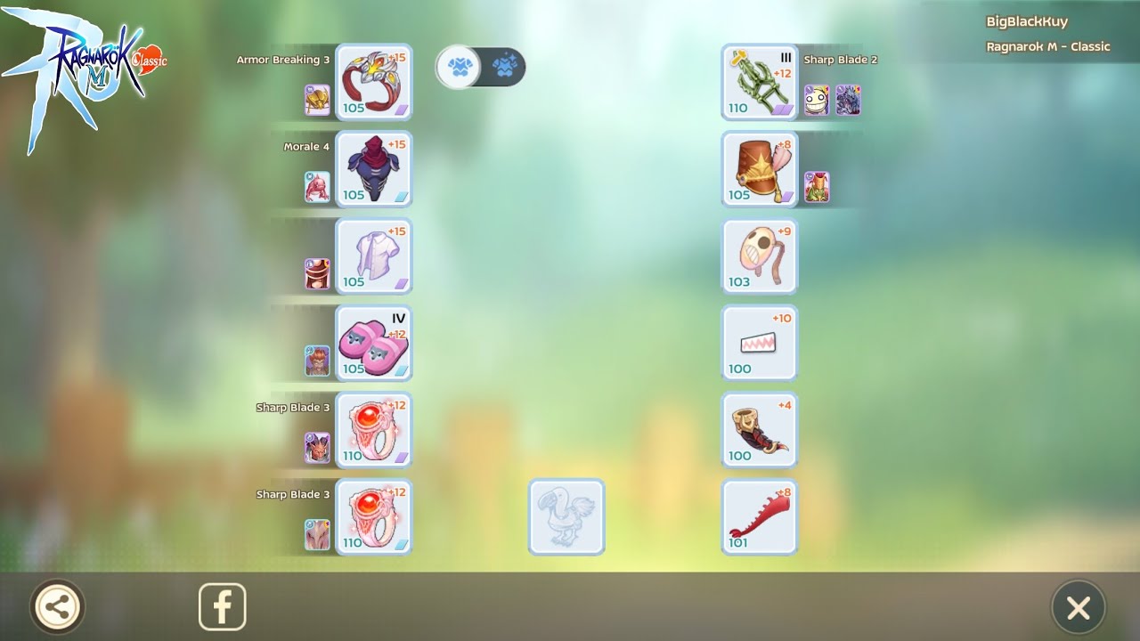 Ragnarok M Classic : Guillotine Cross semi-tank PvP build POV