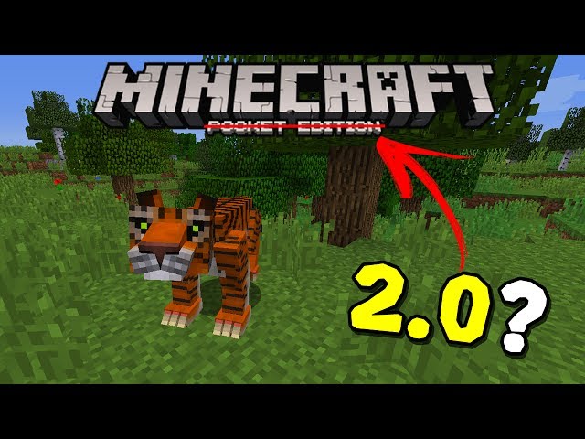 ATUALIZAÇÃO OFICIAL MINECRAFT PE 2.0 ? - CONFIRAM AS NOVIDADES DA E3 2017  !! 