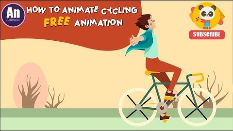 How To Animate Cycling/Cartoon Animator/ Adobe Animate CC 2022