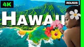 Hawaii 4K Relaxation Film With Drone [Aerial View]