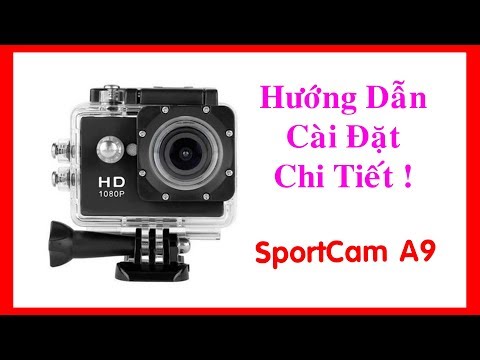Hướng Dẫn Chi Tiết Cài Đặt Camera Hành Trình SportCam A9 1080p | GVD REVIEW