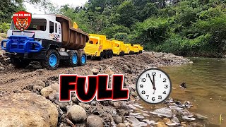 Full Mobil truk oleng 1 Jam...Dump Truck, Truck Crane, Truck Tronton, Mobil Molen - Video Kompilasi