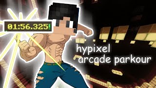 hypixel arcade parkour (kinda speedrun?)