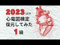 【復元】心電図検定1級 第9回 2023/12/10 勝手に振り返ってみた