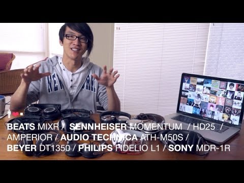 Top Portable Headphone Roundup: Sennheiser Momentum / HD25 / Sony MDR-1R / Beats MIXR Etc.