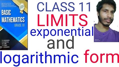 Limits || exponential and logarithmic form || basic math ex -15.2.question no 29 & 30 || class 11 ||