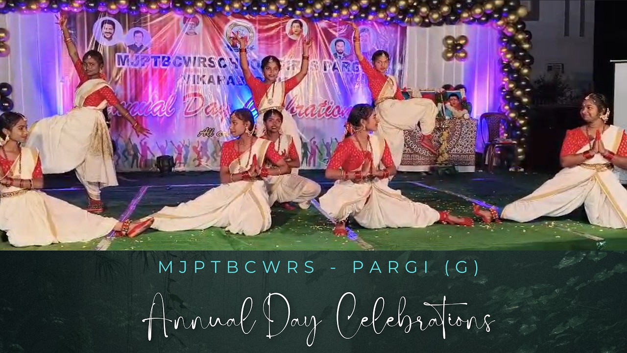 ANNUAL DAY @ MJPTBCWR SCHOOL PARIGI (GIRLS)