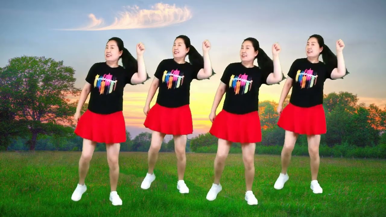 优美背面广场舞《兄弟情深》动感欢快，新颖俏美，越跳越带劲，越看越好看