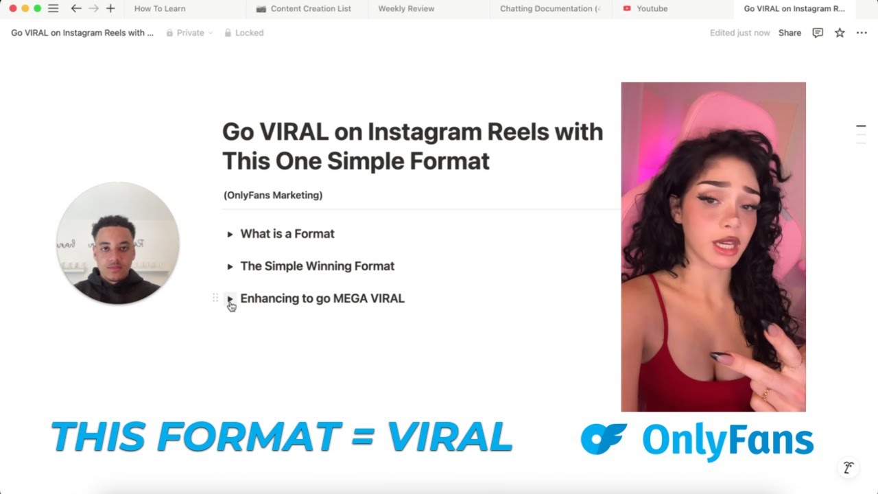 Go VIRAL on Instagram Reels with This One Simple Format (OnlyFans Marketing)