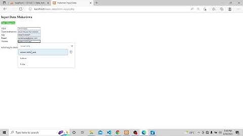 Program CRUD Mysql + PHP (Create, Read, Update, Delete) - Aulia Meyda Permatasari