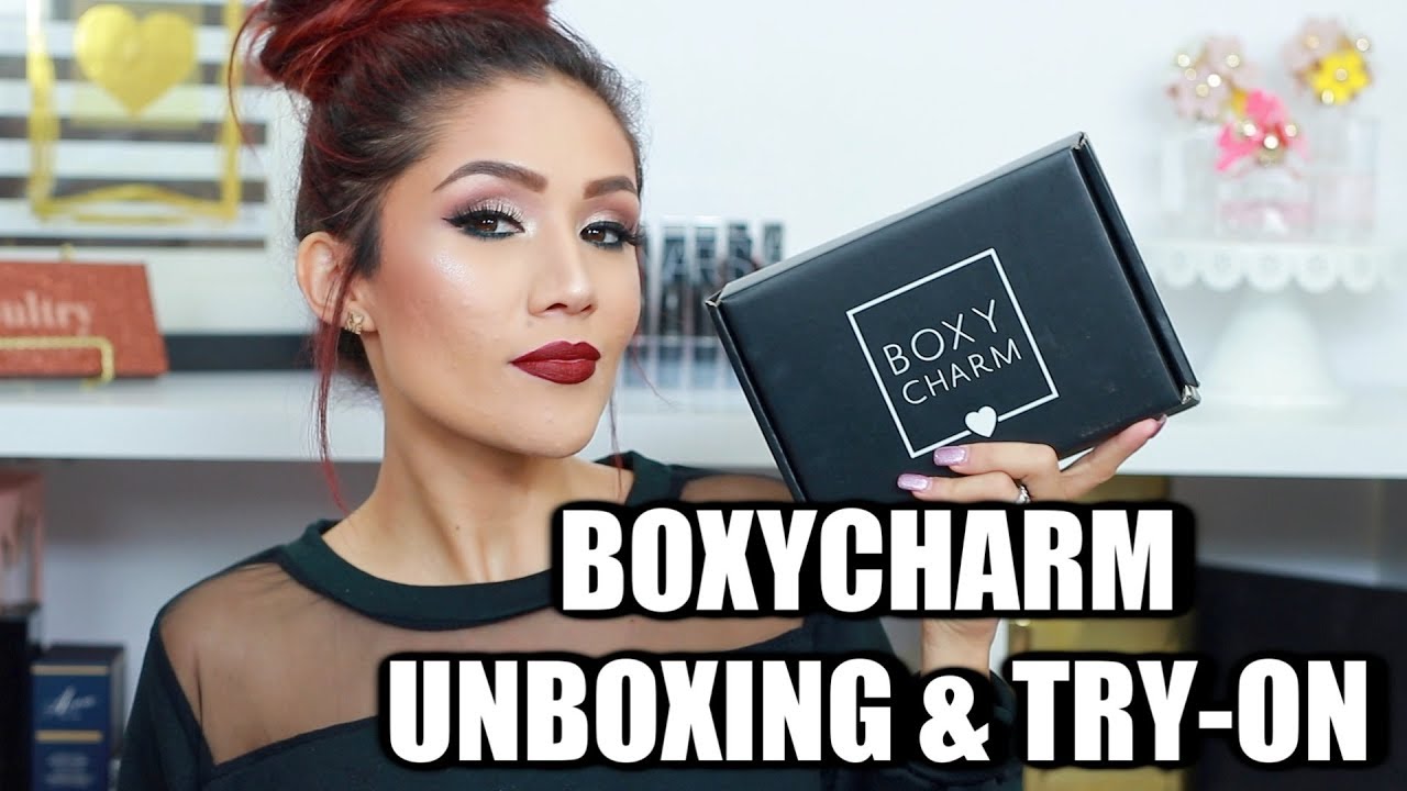 Boxycharm January Unboxing & Try on 2019