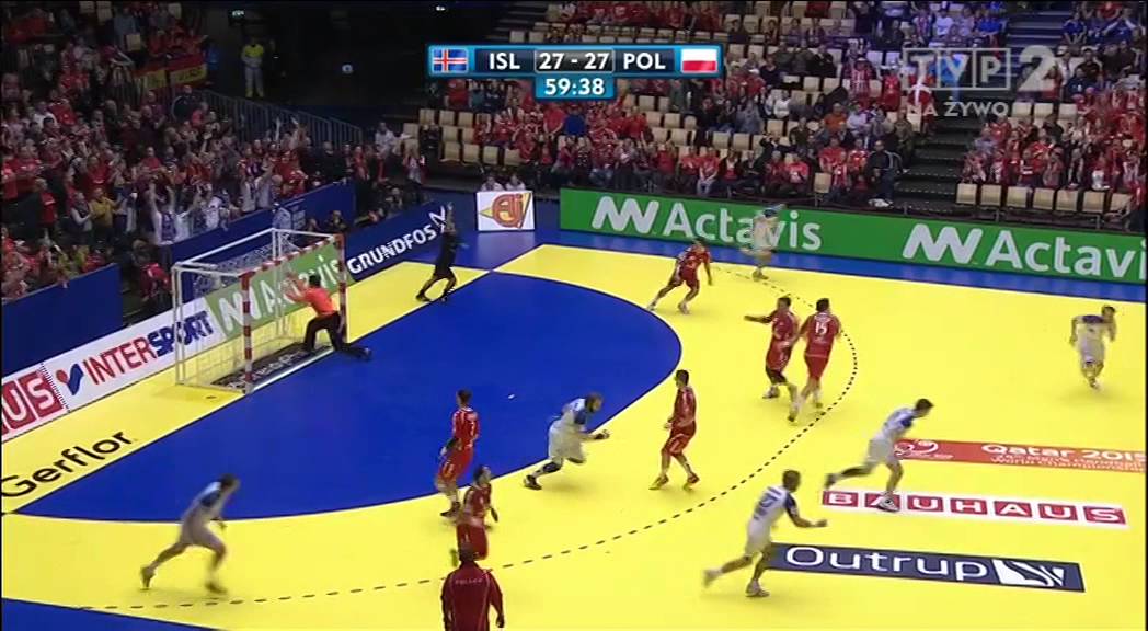 Poland Iceland (PolskaIslandia) Handball 24.01.2014 YouTube