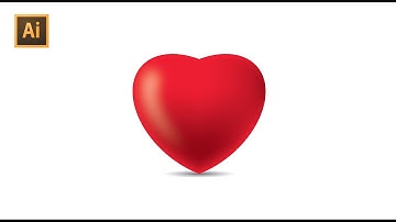 Valentines day Tutorial l 3D heart design | Adobe Illustrator cc l Created by Masud