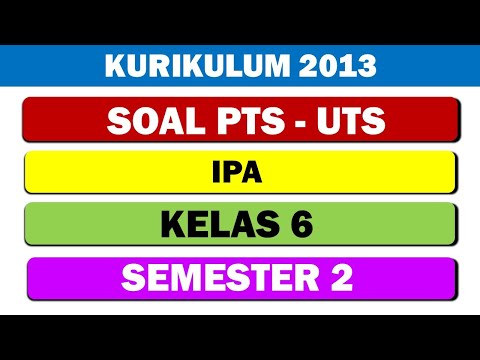 SOAL PTS-UTS IPA