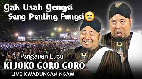 🔴 LIVE PENGAJIAN LUCU || KI JOKO GORO GORO TERBARU 04 OKTOBER 2025 || DI KWADUNGAN NGAWI