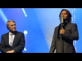 Roberto Alagna - TOMBE LA NEIGE en duo avec S. Adamo - "Little Italy" LILLE - 25 juin 2013