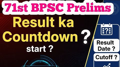 #bpsc #71stbpsc 71st BPSC PRE RESULT II 71 BPSC PRE RESULT #71bpsc #71stbpsc 71st BPSC Pre Cutoff 