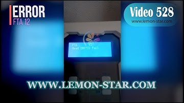 FTA 12 head INITSI fail DTF printer Fix Online error 40020016 FTA12