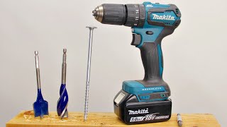 Mikroprocessor Panter perforere Makita DHP483 18V LXT Brushless Hammer Drill Driver, 40Nm - YouTube
