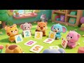 🐶🐱🐰 Baby Animals Learn 1 2 3 &amp; ABC | Nursery Rhymes &amp; Kids Songs 🔢🔤