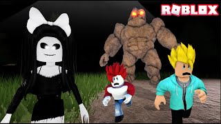 ESCAPE LITTLE CRAZY'S TOWER In Roblox 💀💀 SCARY OBBY | Khaleel and Motu Gameplay screenshot 5