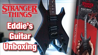 Unboxing Eddie Munson39s Axe Heaven Mini BC Rich Warlock Guitar Replica
