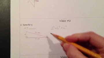 Pythagorean Theorem Video #2