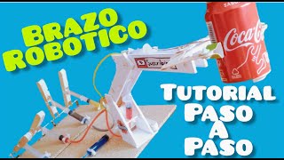 Brazo Robotico con sistema hidraulico