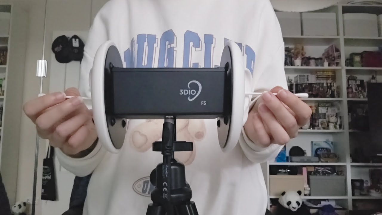 ASMR experimenting with my 3DIO | failed but hope it still helps you fall asleep😴