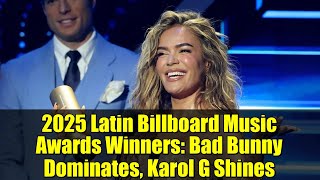 Download Lagu Pemenang Latin Billboard Music Awards 2025: Bad Bunny Mendominasi, Karol G Bersinar MP3 Download Lagu Pemenang Latin Billboard Music Awards 2025: Bad Bunny Mendominasi, Karol G Bersinar MP3
