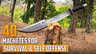 40 Mightiest Machetes for Survival & Self Defense by Outdoor Zone 8,737 views 7 days ago 48 minutes